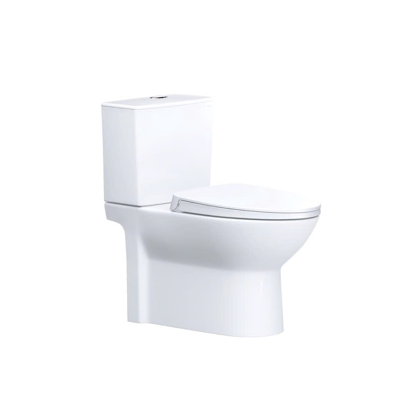 Bàn Cầu Hai Khối Nắp Êm